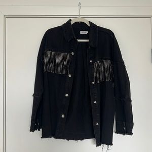 Black Denim Jacket